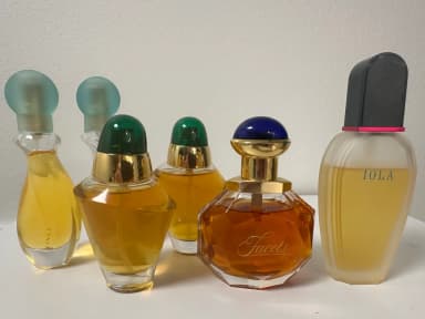 Perfumes vintage como Avon Wings y Volupté disponibles en Finlandia