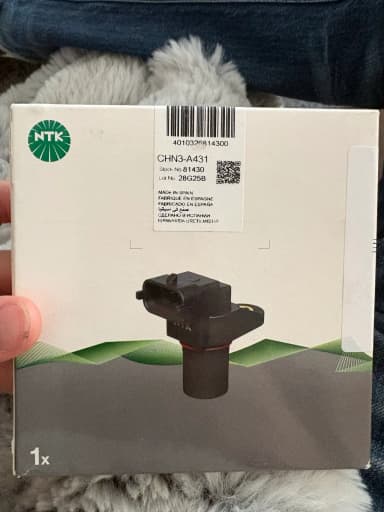 Opel engine speed and position sensor NTK CHN3-A431
