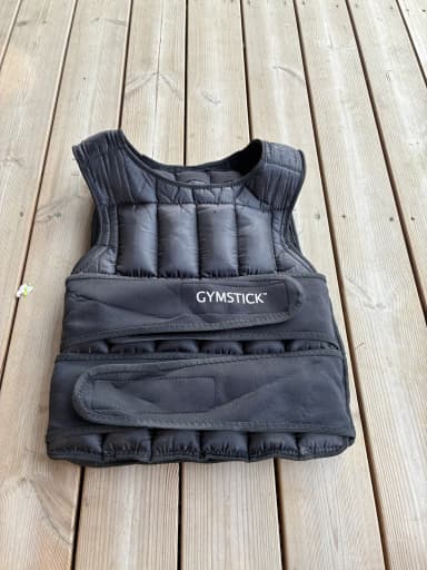 Chaleco lastrado de 10 kg para caminar y entrenamiento con peso corporal