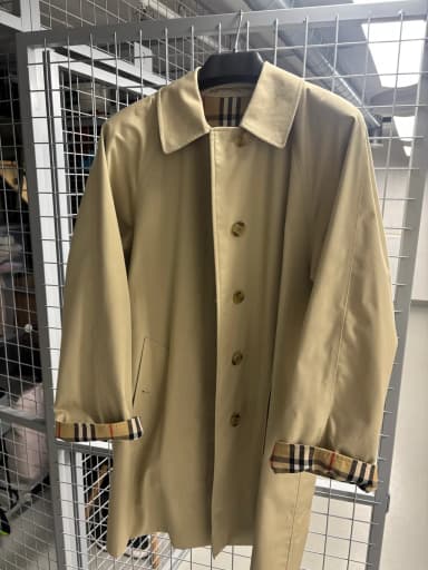 Abrigo largo Burberry talla M, poco usado