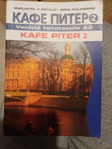Russisch-Lehrbuch Kafe Piter 2 für A2-Niveau
