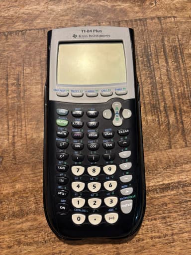 Texas Instruments TI-84 Plus Grafikrechner mit Schutzcover