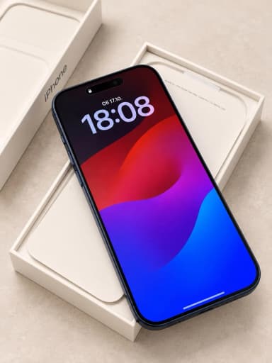 Apple iPhone 17 Pro Max 256 GB blaues Smartphone in sehr gutem Zustand