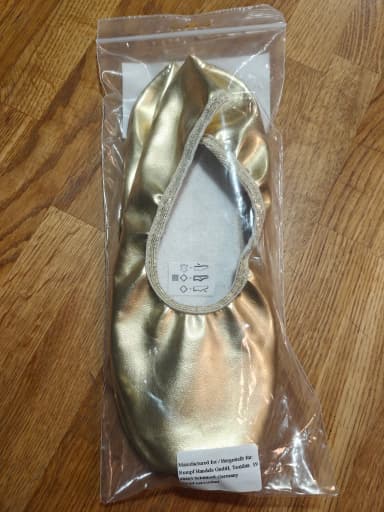 Nuevos zapatos dorados para danza oriental talla 40 con suela suave