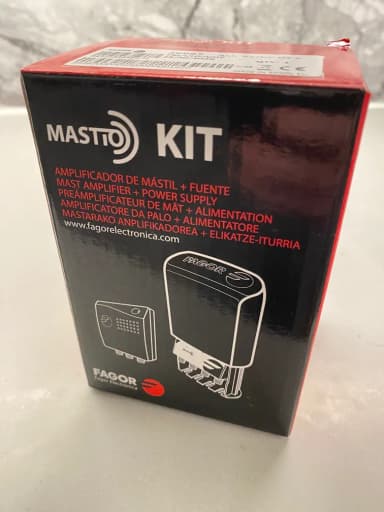 Fagor AML 932 KIT Mastverstärker mit Netzteil, 2xUHF und 1xVHF/FM