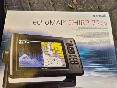 Garmin echoMAP CHIRP 72cv Fischfinder mit Transducer