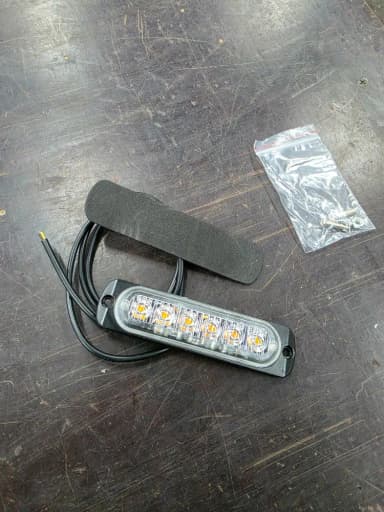 Neue flache 6-LED orange Warnleuchten zu verkaufen