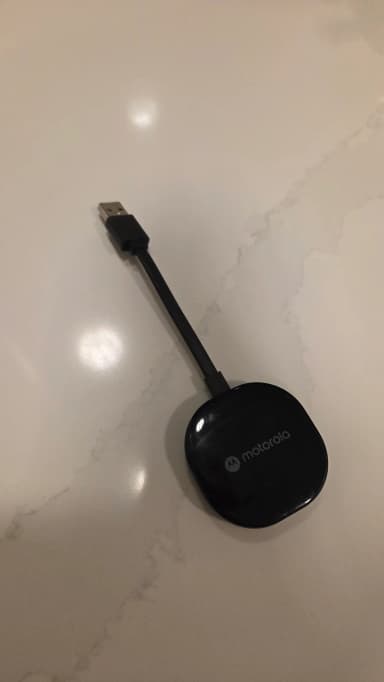 Motorola MA1 kabelloser Adapter für Android Auto in gutem Zustand
