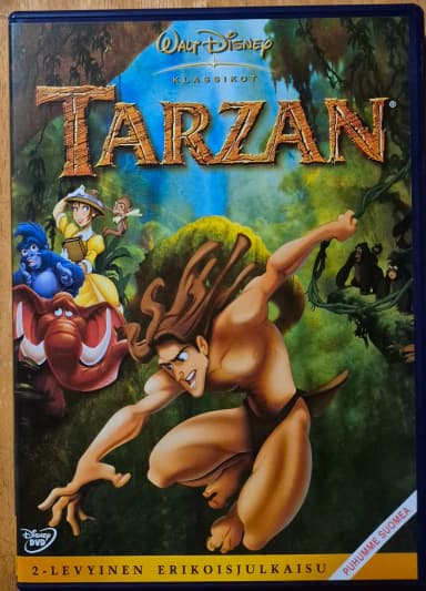Disney Tarzan double DVD movie in excellent condition