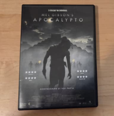 Apocalypto DVD mit finnischen Untertiteln in gutem Zustand