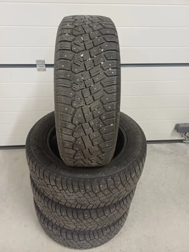 Used Continental studded tires size 205/60 R16 available