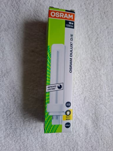 Osram Dulux D/E 18W G24q-2 Kompaktleuchtstofflampe neu