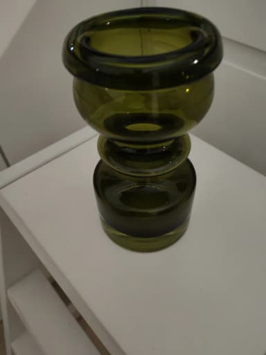 Jarrón verde de Nanny Still en excelente estado