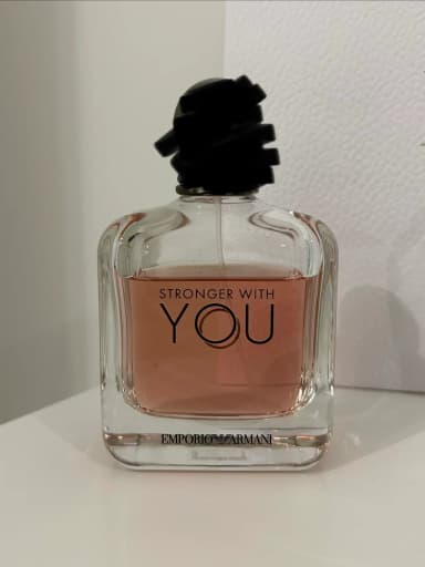 Emporio Armani Stronger With You perfume 100ml, partially used