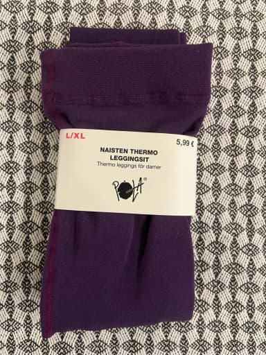 Nye lilla termoleggings, for store for meg