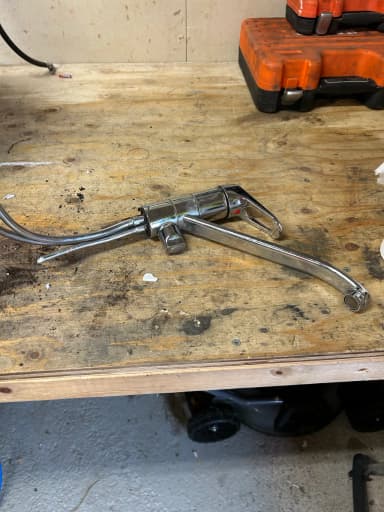 Grifo de cocina Oras con conexión para lavavajillas
