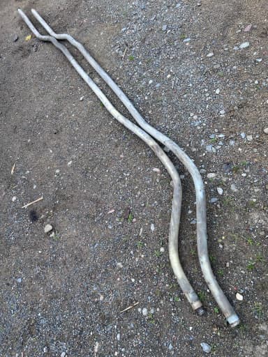 VW T3 cooling pipes for front and rear cooling system
