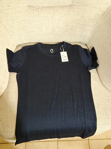 North Outdoor merino wool t-shirt size 134/140 in dark blue