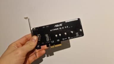 Asus Hyper M.2 X4 PCI-E riser til hovedkort