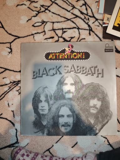 Black Sabbath Attention! Black Sabbath! klassische LP von 1972