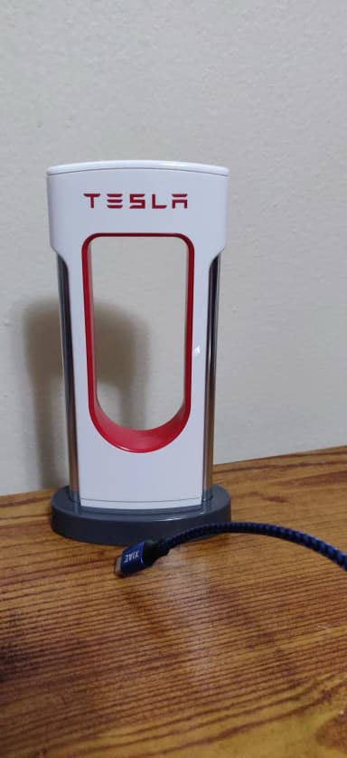 Tesla official licensed desktop supercharger decoration