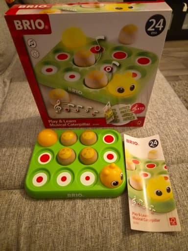 Brio musikktøffel i som ny tilstand