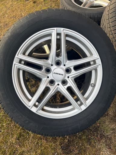 Borbet 17” Felgen mit Dunlop SP Winter Sport 3D Reifen 225/60R17