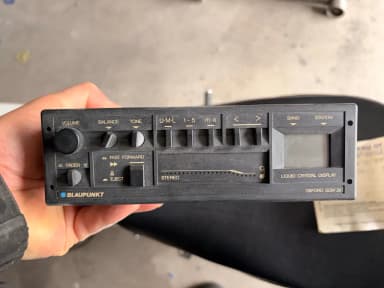 Blaupunkt Oxford SQM 38 Kassettenspieler fürs Auto mit Frequenzanzeige