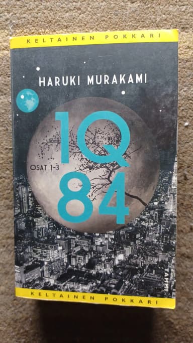Haruki Murakami 1Q84 Komplettausgabe auf Finnisch, Ausgabe 2012