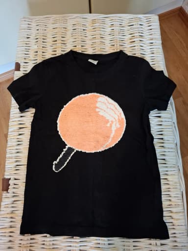 Lindex reversible sequin t-shirt size 122/128 for children