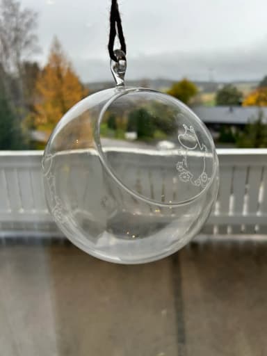 Muurla Moomin glass ball collectible