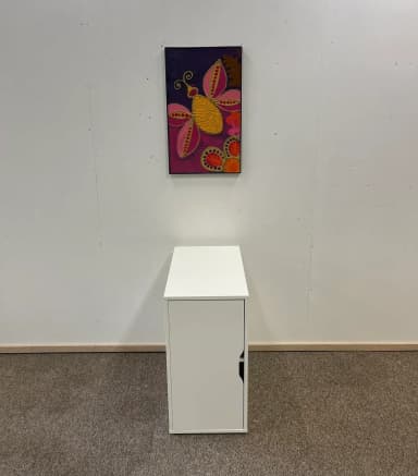 IKEA ALEX weißer Schubladenschrank