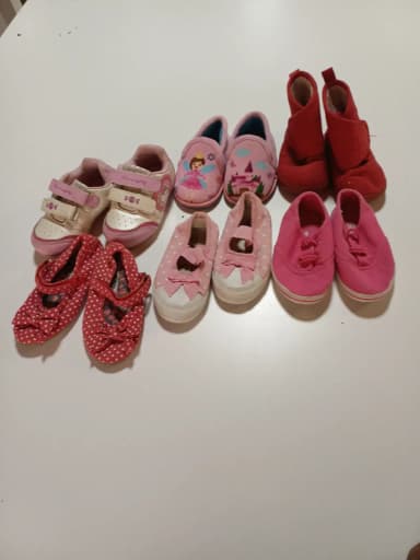 Shoes in sizes 20 to 22 available