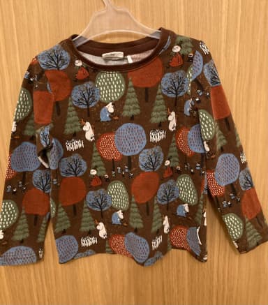 Martinex Moomin long-sleeve children's shirt size 98 unisex