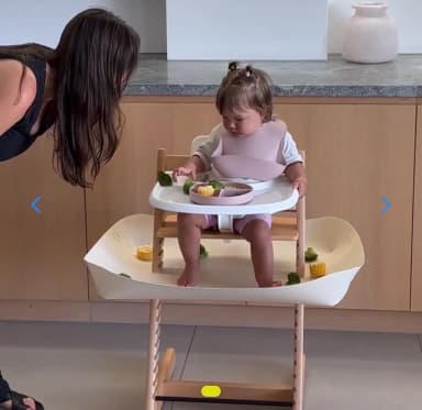 Unbenutztes Catchy-Zubehör für Stokke Tripp Trapp in Weiß