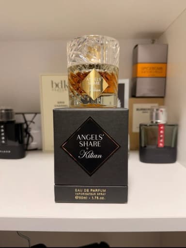 Kilian Angels’ Share parfyme med 45ml igjen av 50ml flaske