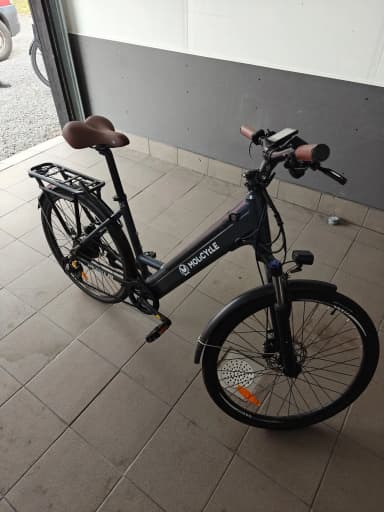Bicicleta eléctrica Molicyle R1 con pantalla digital y cambios