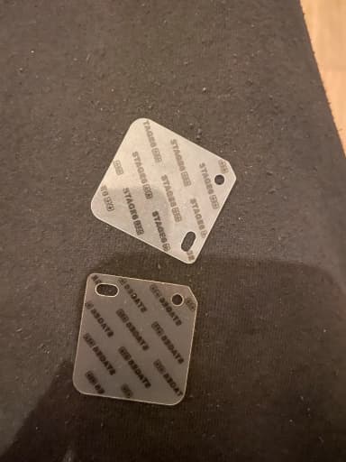 Stage6 mk2 lasikuituläpät, uudet ja käyttämättömät