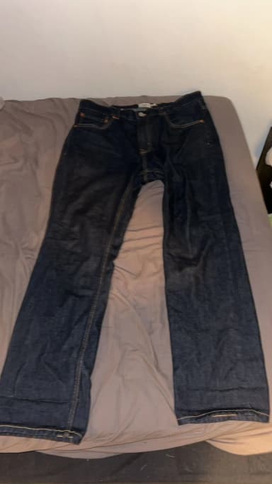 Lager 157 laivastonsiniset farkut koko 36x32