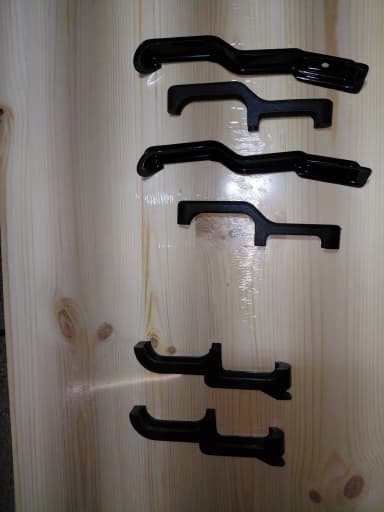 Soportes para radiador e intercooler Volvo 240, 740, 940