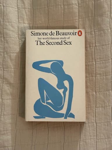 Simone de Beauvoir The Second Sex pokkariversio englanniksi