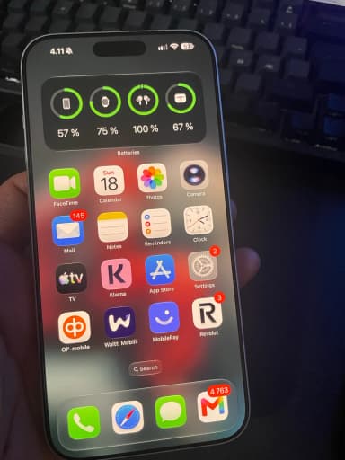 Apple iPhone 17 Pro Max 512 GB Silber mit Zubehör