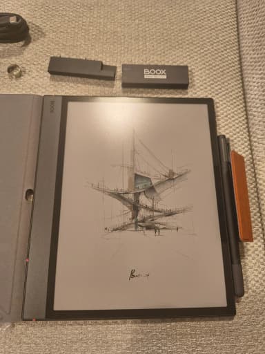 BOOX Note Air5 C Tablet mit Stift, Hüllen und Garantie
