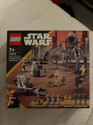 LEGO Star Wars 75372 Clone Trooper og Battle Droid Battle Pack