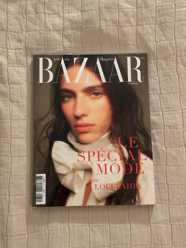 Harper’s Bazaar magasin med Loli Bahia på forsiden 2026