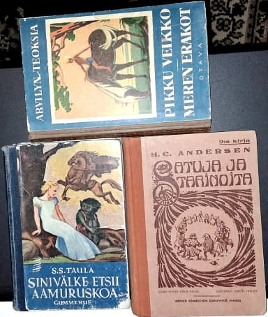 Three vintage fairy tale books from 1927-1946 included