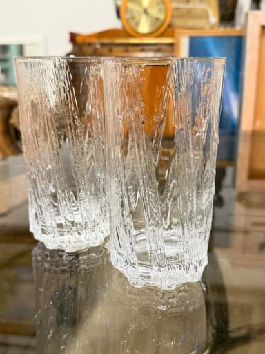 Vaso de cerveza Kuura diseñado por Tapio Wirkkala, 40cl