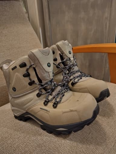 Merrell vintersko størrelse 39 lyse med snøring