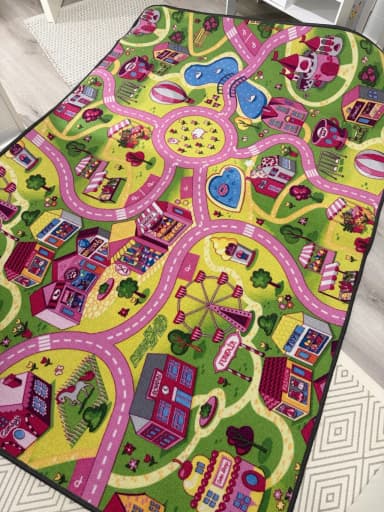 Alfombra de tráfico infantil sin usar