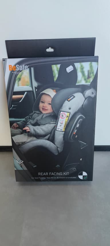 New unopened BeSafe rear facing kit available